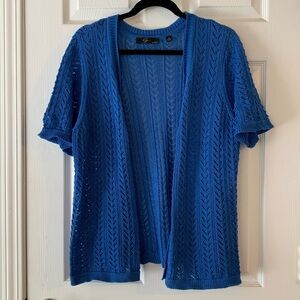 Women’s knit open cardigan